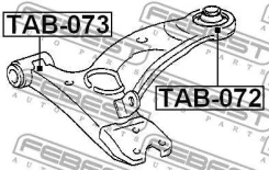 ����������� ��������� ������ | ��� ����/��� | Toyotavista, Vista Ardeo AZV5, SV5, ZZV50, OPA ACT10, ZCT1, Prius NHW11, P Febest TAB072 TAB072 ����