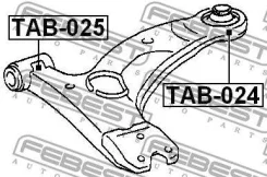 ����������� ��������� ������ | ��� ����/��� | Geely, Toyotaemgrand EC7, Corolla, Matrix (NAP) ZZE13, Corolla (ASIA, I Febest TAB024 TAB024 ����