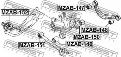 ����������� ���� ���� Mazda CX-5 KE 2011- MZAB-147 Febest MZAB147 MZAB147 ����