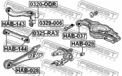 ����������� ������� ����������� ������ | ��� ����/��� | Febest HAB028 HAB028 ����