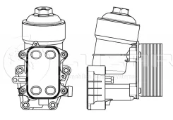 �������� ����. � ����� (�������������) ��� �/� VW Tiguan (08-) 1.6TDi/2.0TDi Luzar LOC1809 LOC1809 ����