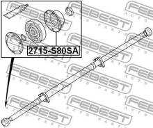 ������� ���� ���������� ���� Febest 2715S80SA 2715S80SA ����