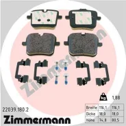 ������� �������� ! ����. 116x75x18 BMW F10/F11 3.5i/5.0i/3.5d 10 OTTO Zimmermann 220391802 220391802 ����