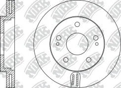 ���� ��������� Mitsubishi Lancer (CS) Sport 1.6/2.0 00 �������� RN1365 NIBK RN1365 RN1365 ����