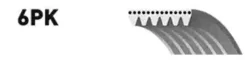 ������ ������������ XF 68375 Gates 6PK1123 6PK1123 ����