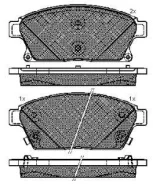 ������� �������� �. Chevrolet Cruze/Orlando 1.4-2.0 09 SP1362SNS Sangsin Brake SP1362 SP1362 ����