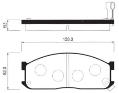 ������� ��������� ��������, �������� Sangsin Brake SP1044 SP1044 ����