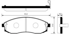 ������� ��������� ��������, �������� Sangsin Brake SP1256 SP1256 ����