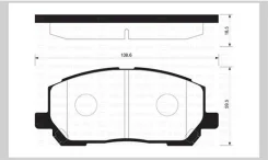 ������� ��������� �������� Sangsin Brake SP1384 SP1384 ����