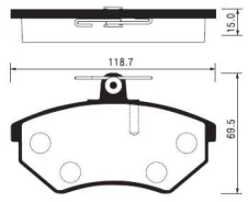 ������� ����. ���. Sangsin Brake SP2005 SP2005 ����