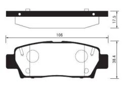 ������� �������� ���.! Toyota Camry 3.0 91-96/Celica 2.0 93-99 SP2022 Sangsin Brake SP2022 SP2022 ����
