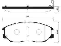 ������� ��������� ��������, �������� Sangsin Brake SP1161 SP1161 ����