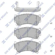 ������� ��������� �������� Nissan Almera 1.4-1.6i/2.0D 95-00 SP1122 Sangsin Brake SP1122 SP1122 ����