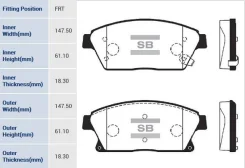 ������� ��������� ��������, �������� Sangsin Brake SP1480 SP1480 ����