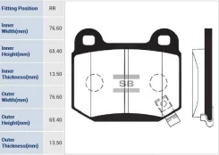������� ��������� �������� Sangsin Brake SP1495 SP1495 ����
