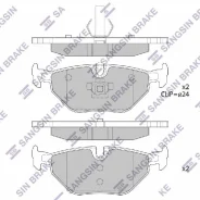 ������� �������� ������! BMW E46 1.6i-2.8i/D 98, Rover 75 99 SP2162 Sangsin Brake SP2162 SP2162 ����