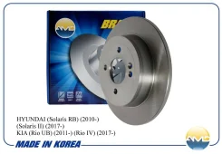 ���� ��������� ������ Hyundai Solaris RB, 2010-, Solaris II, 2017-, KIA Rio UB, 2011-, Rio IV, 2017- Amdbd261 AMD Amdbd261 AMDBD261 ����