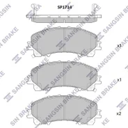 ������� �������� ��������! Nissan X-Trail, Infiniti Q50 1.6dCi/2.2D 13 SP1714 Sangsin Brake SP1714 SP1714 ����