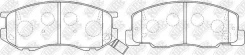 ������� ��������� �������� Toyota Ipsum 96-03 PN1404 NIBK PN1404 PN1404 ����