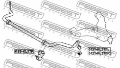 ������ ������������� �������� Mitsubishi L200 Triton KJ3T/KK3T/K11T/KL3T 15- MSB-KL3TF Febest Msbkl3TF MSBKL3TF ����
