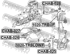����������� ��������� ������� ������ | ����� ����/��� | Febest CHAB027 CHAB027 ����