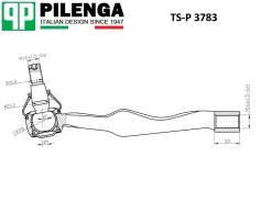 ���������� ������� ����� 235mm VW T5 2.0/3.2 V6/1.9TDi/2.5TDi 04 Pilenga TSP3783 TSP3783 ����