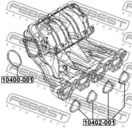 ��������� ��������� ���������� Chevrolet AVEO 2009-2017 10402-001 Febest 10402001 10402001 ����