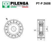 ���� ���������� ����� UAZ Patriot PT-P2608 Pilenga PTP2608 PTP2608 ����