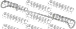 ������� ��������� ��������� ������� Renault Logan Sandero I 2005-2018 2103-001 Febest 2103001 2103001 ����