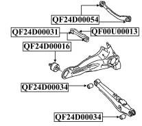 ���� ��������� ������ ��������! Mitsubishi Outlander 2.0/2.4/Lancer/ASX 02 Quattro Freni QF00U00013 QF00U00013 ����