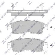 ������� ��������! ������ Chevrolet TrailBlazer, Saab 9-7 4.2-5.3i 02 SP1783 Sangsin Brake SP1783 SP1783 ����