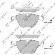 ������� �������� ��������! BMW E65/E66 3.5i/4.5i/3.0D/4.0D 01 SP2163 Sangsin Brake SP2163 SP2163 ����