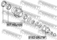 ��������� ������ ������� �������� | ��� ����/��� | Toyota, Lexusland Cruiser FJ62, Hiace Truck LH80, YH80, LAND Cruiser BJ6 Febest Kithdj100 KITHDJ100...
