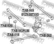 ����������� ������ ����� | ��� ����/��� | Febest TAB002RUB TAB002RUB ����