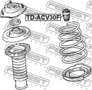 �������� ������������ �������� Toyota Camry V30 TD-ACV30F Febest Tdacv30F TDACV30F ����