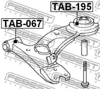 ����������� ��������� ������ | ��� ����/��� | Febest TAB195 TAB195 ����