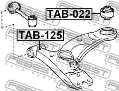 ����������� ��������� ������ | ��� ����/��� | Febest TAB022 TAB022 ����