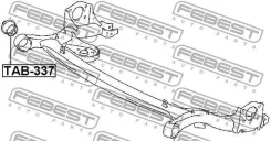 ����������� ������ ����� ! Toyota Yaris KSP90/NLP90/NSP90/SCP90/NCP90/�ZSP90 05-11 Febest TAB337 TAB337 ����