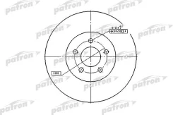 ���� ��������� ������ Chrysler: Cirrus -00, Sebring 01-06, Dodge: Stratus -06, Plymouth: Breeze -00 - ���� 15-16 PBD5381 ����