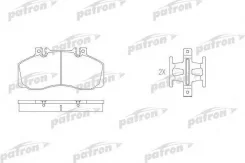 ������� ��������� �������� ������ Mercedes-BENZ: T2/LN1 86-94, Vario 96- PBP501 ����