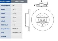 ���� ��������� Sangsin Brake SD4011 SD4011 ����