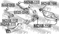 ����������� MZAB-109 Febest MZAB109 MZAB109 ����