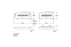 ������� Akebono AN-632WK AN632WK ����