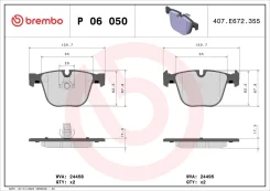 ������� ��������� �������� | ��� | Brembo P06050 P06050 ����