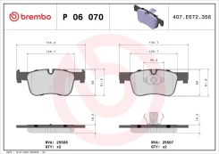 ������� ��������� �������� | ����� | Brembo P06070 P06070 ����