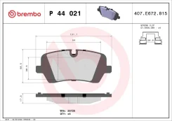 ������� ��������� �������� | ��� | Brembo P44021 P44021 ����