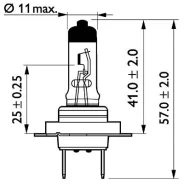 ����� H7 24V 70W PX26d MasterDuty +130% (�������) Philips 13972MDB1 13972MDB1 ����