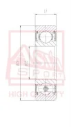 ��������� ������������� (35x72x17) ASVA AB357217 AB357217 ����