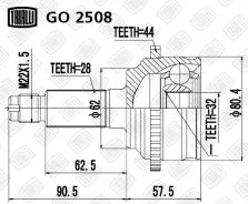 ���� ������. [ABS] 44z Trialli GO2508 GO2508 ����