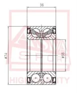 ��������� ��������� (38X74X36) DAC38740036 ����